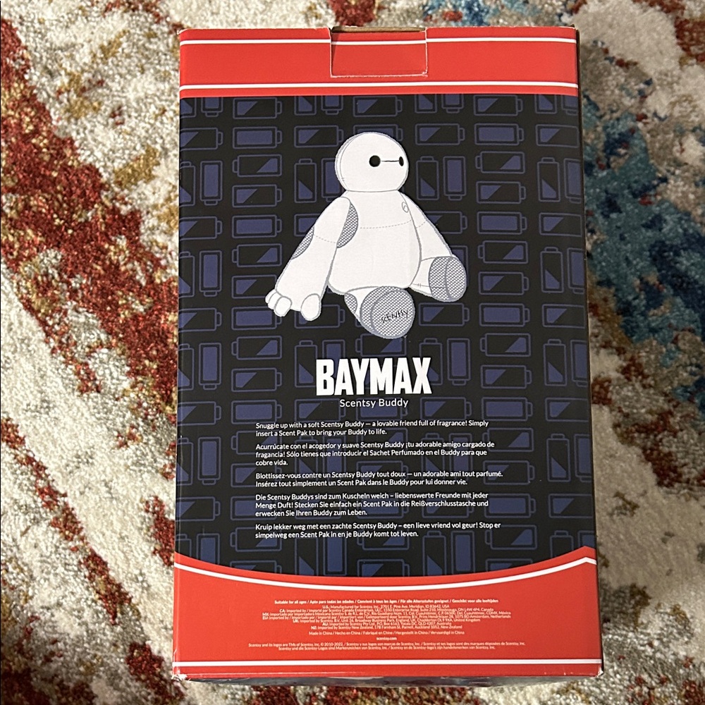 Scentsy Baymax Buddy in Red and White Box - Picture 2 of 4